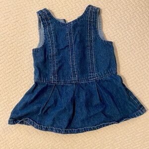 Faded Glory Kids Casual Blue Dress